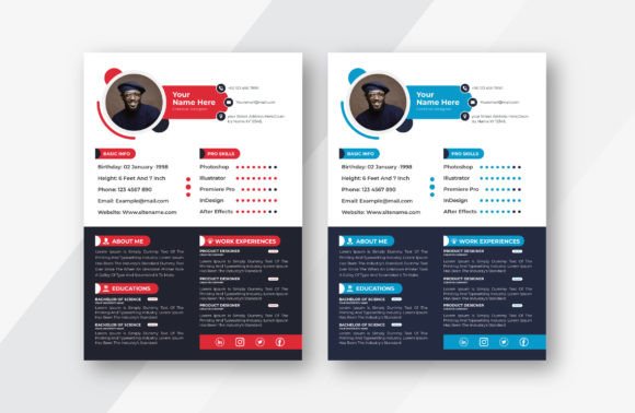Download Resume Template Design - Premium Bundle