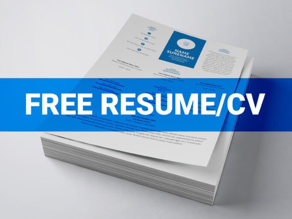 Download Professional Resume/CV Template - Premium Resources