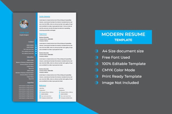 Download Professional Modern Resume Design - Premium Resources