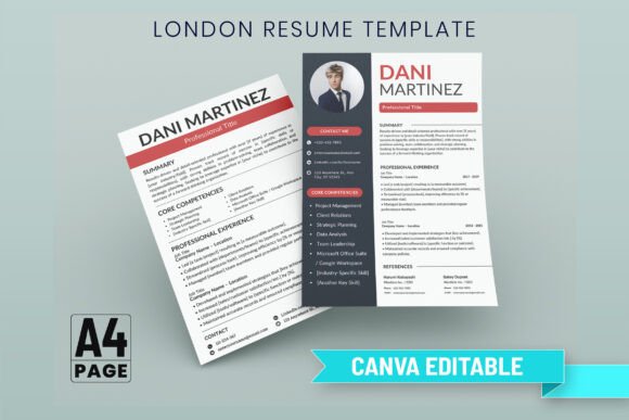 Download Free London Resume Template - Premium Resources